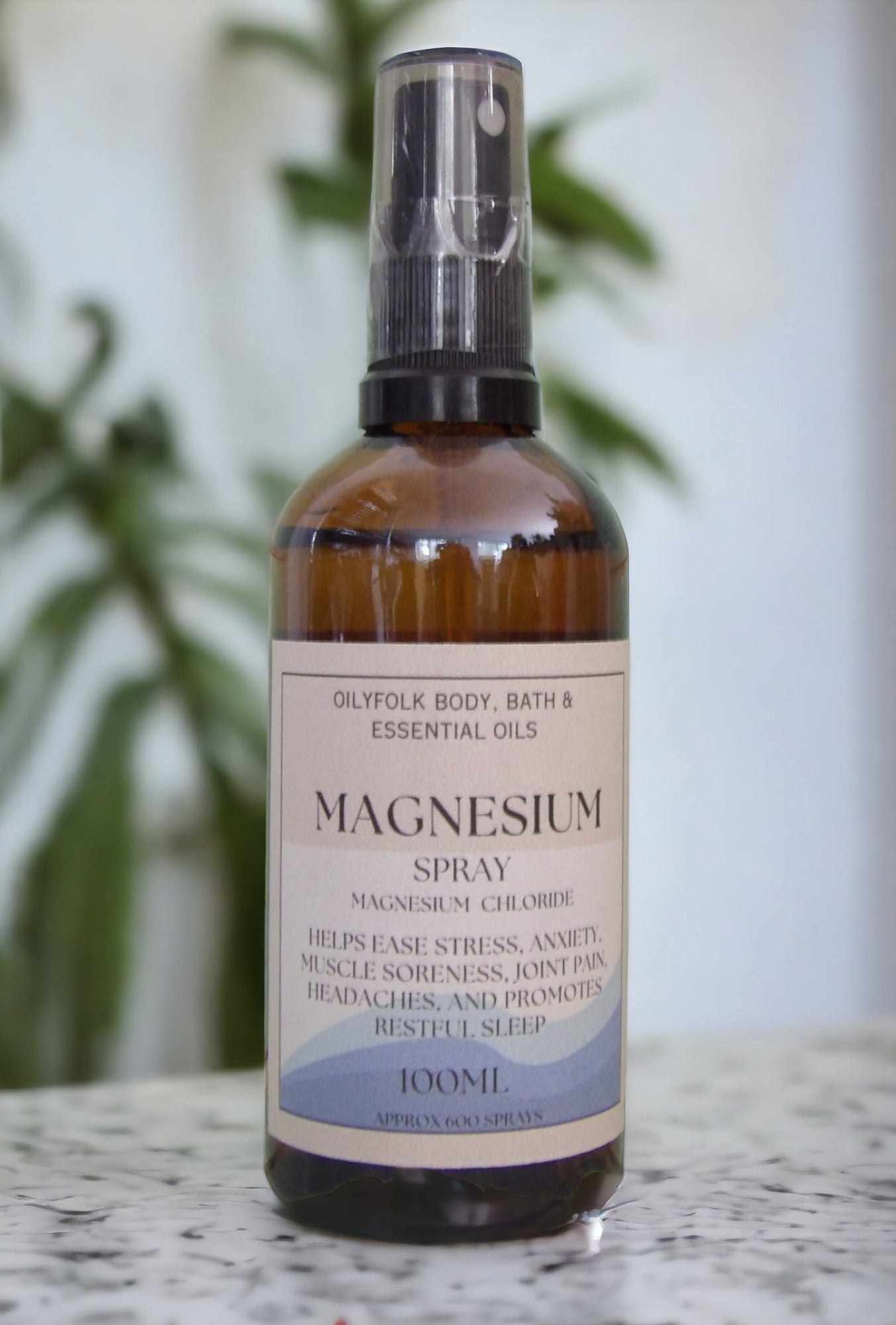Magnesium Spray 100ml Blue Label